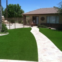 Artificial Grass Installation Appalachia, Virginia Landscape Rock, Front Yard