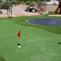 Artificial Turf Lawrenceville, Virginia Putting Greens, Backyard Makeover