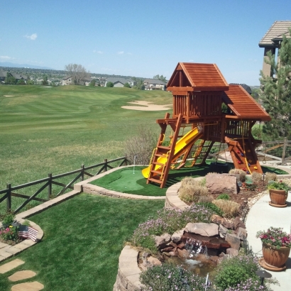 Synthetic Grass Blacksburg, Virginia Landscape Rock, Front Yard Design