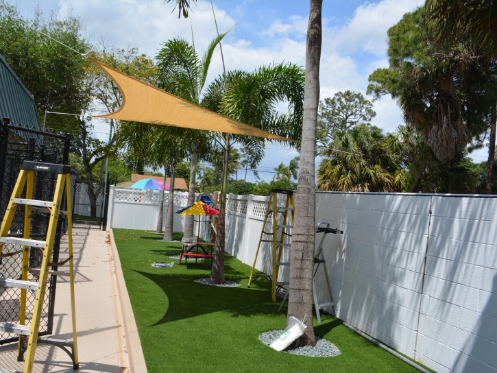 Installing Artificial Grass Haymarket, Virginia Dog Hospital, Commercial Landscape