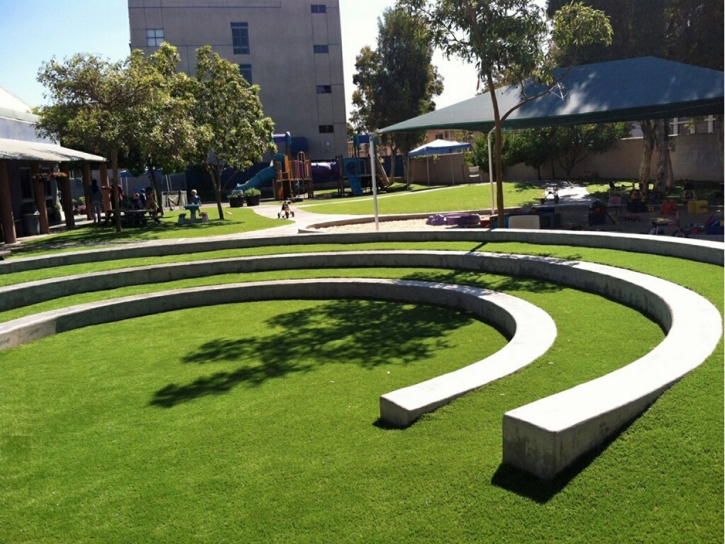 Synthetic Grass Montclair, Virginia Paver Patio, Commercial Landscape