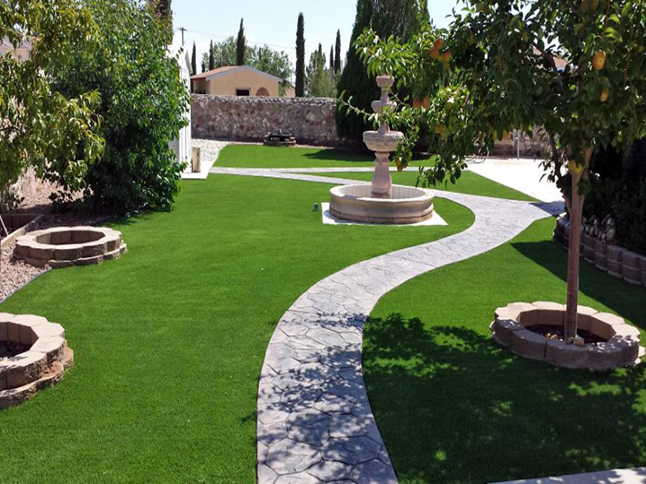 Fake Turf Atkins, Virginia Landscape Design, Small Backyard Ideas
