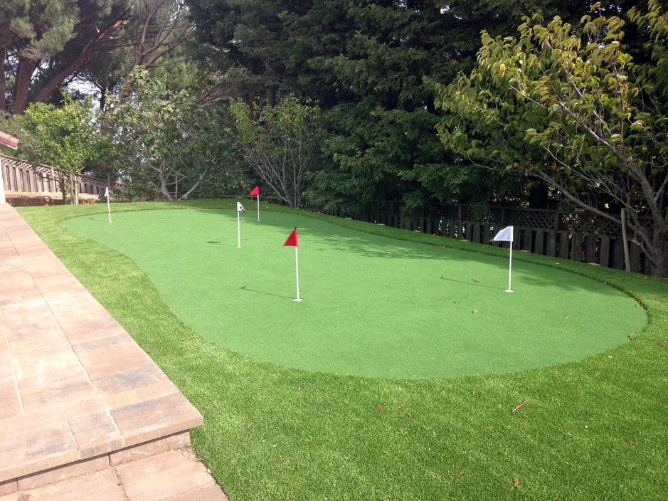 Grass Installation Bland Virginia Diy Putting Green Backyards